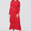 Ajore Knit Dress Scarlet