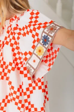 Bonté Clove Top Poppy Red