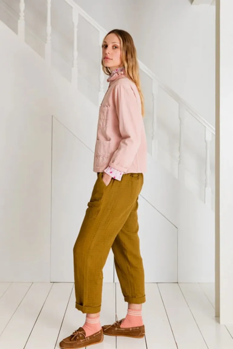 Bonté Elliot Denim Jacket Chalk Pink
