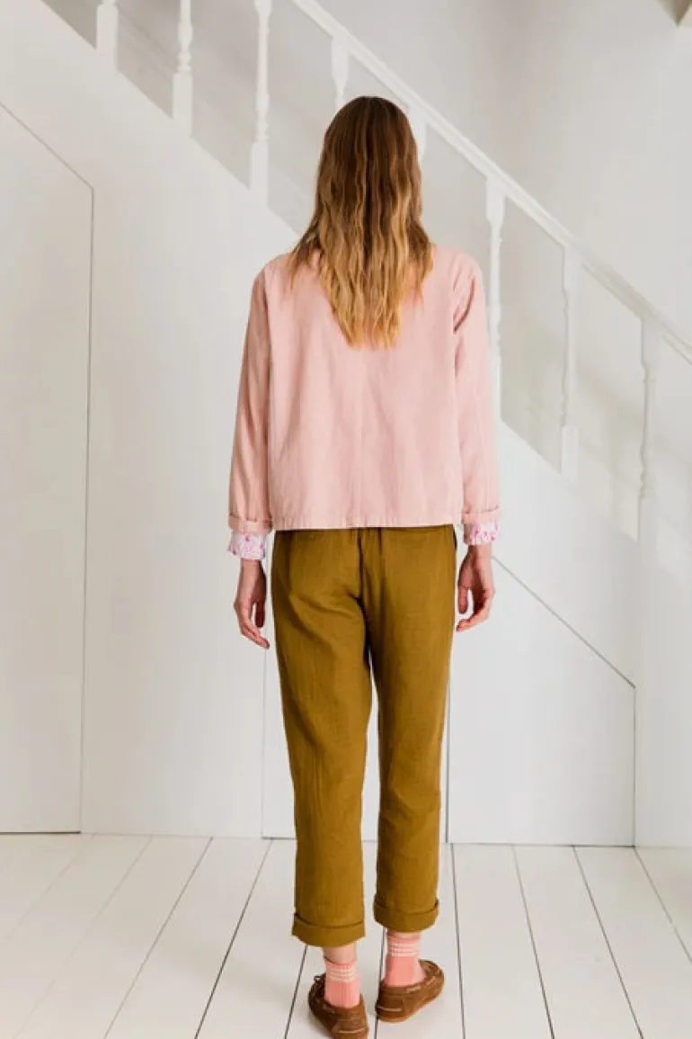 Bonté Elliot Denim Jacket Chalk Pink