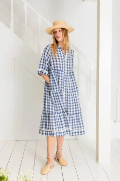 Bonté Koko Dress Blue/White