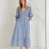 Bonté Troy Dress Blue/White