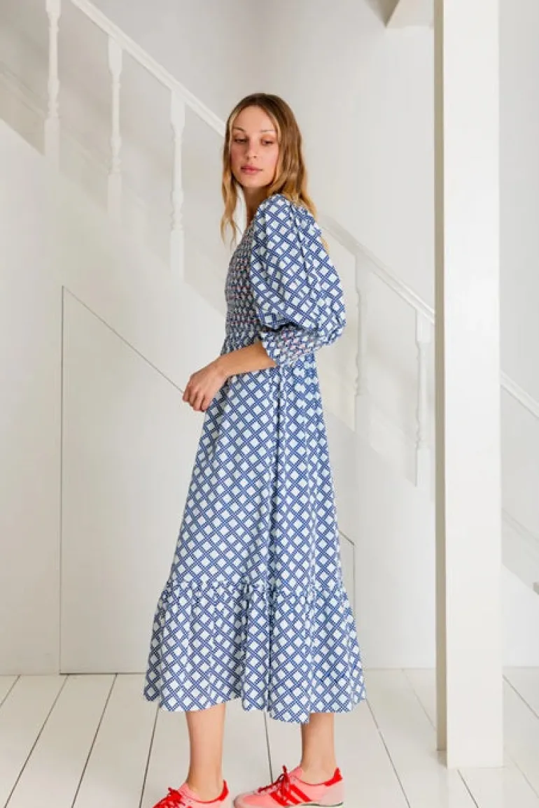 Bonté Troy Dress Blue/White
