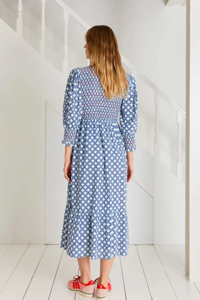 Bonté Troy Dress Blue/White