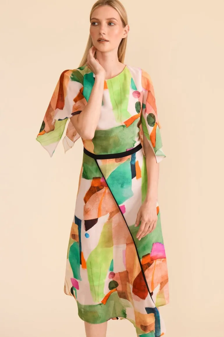 Caroline Kilkenny Camille Abstract Dress