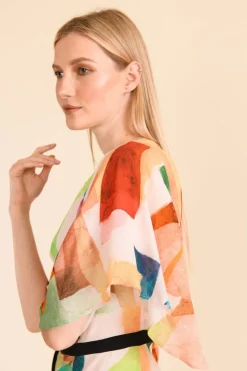 Caroline Kilkenny Camille Abstract Dress