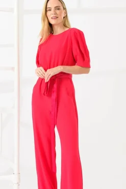 Caroline Kilkenny Danny Pink Jumpsuit