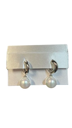 Corona Silver Majorca Pearl Earrings
