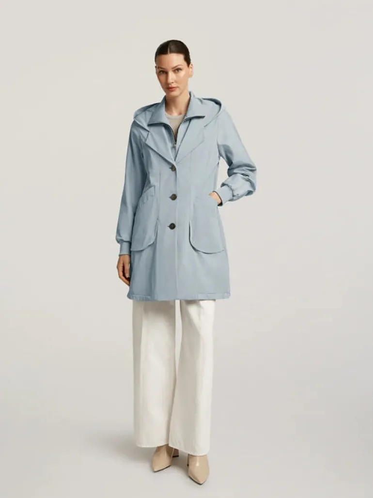 Creenstone Evelyn Coat Salty Blue
