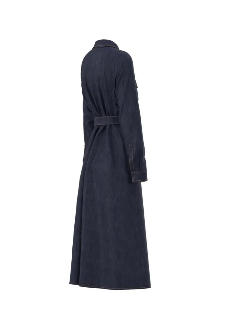 Emme Memo Dark Denim Dress
