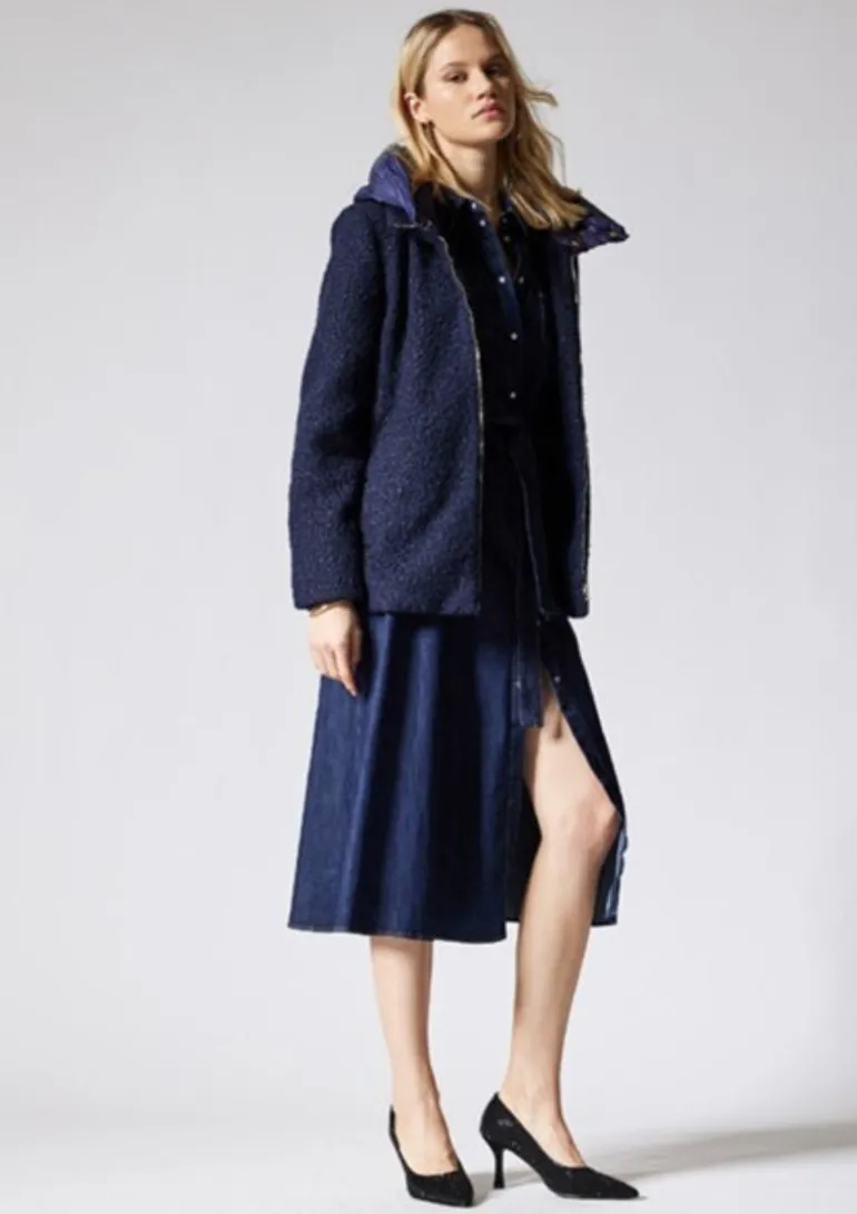Emme Memo Dark Denim Dress