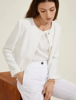 Emme Vania Jacket Wool White