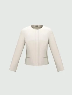 Emme Vania Jacket Wool White