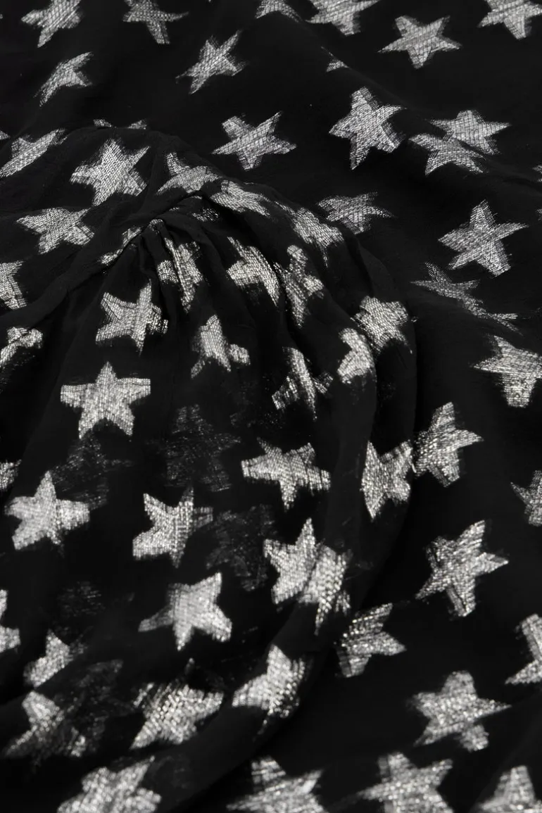 Fabienne Chapot Vera Dress Star Lurex Jacquard Print