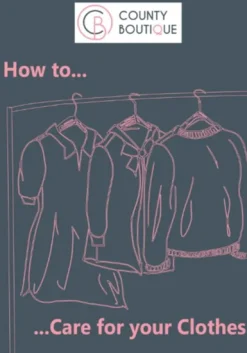 How to care for your clothes