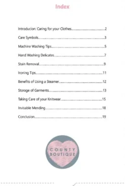 How to care for your clothes