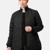 Ilse Jacobsen Art 40 Quilted Jacket Black
