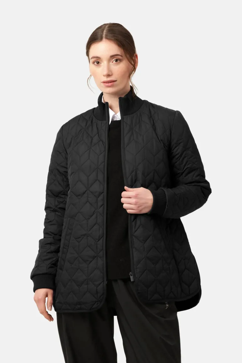 Ilse Jacobsen Art 40 Quilted Jacket Black