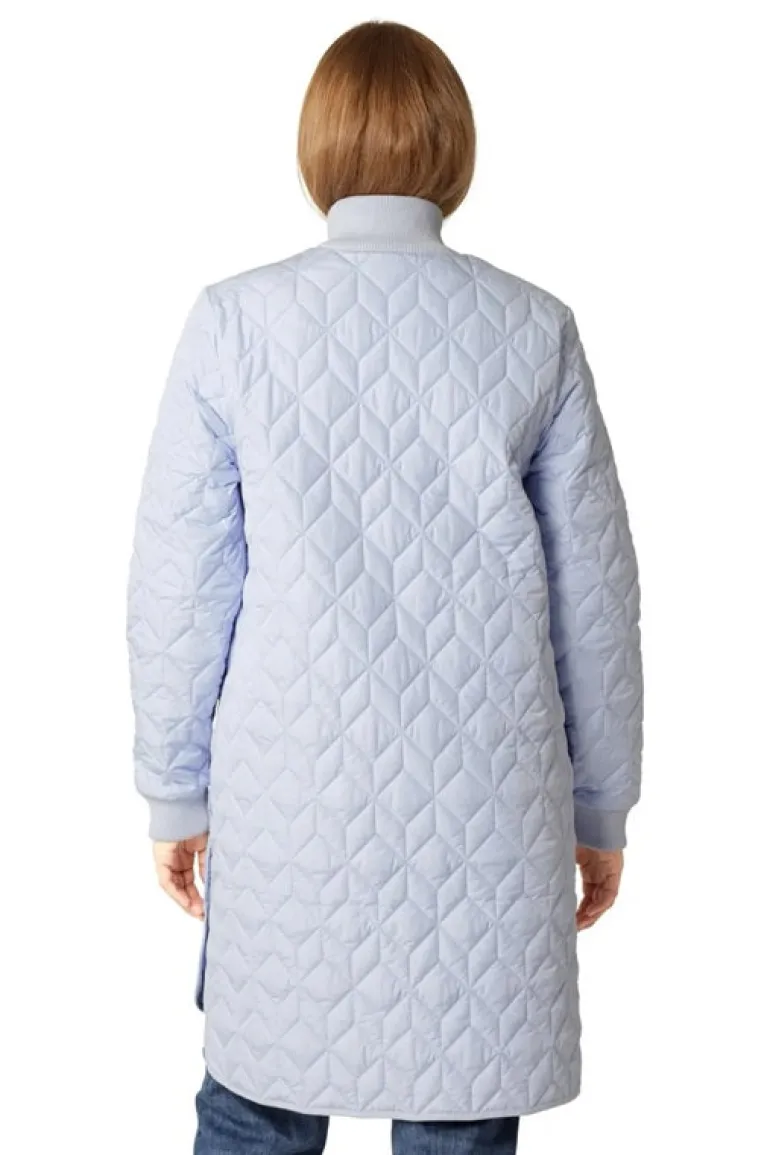 Ilse Jacobsen Art 06 Quilted Coat Heather Blue