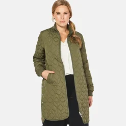 Ilse Jacobsen Art 06 Quilted Coat Army