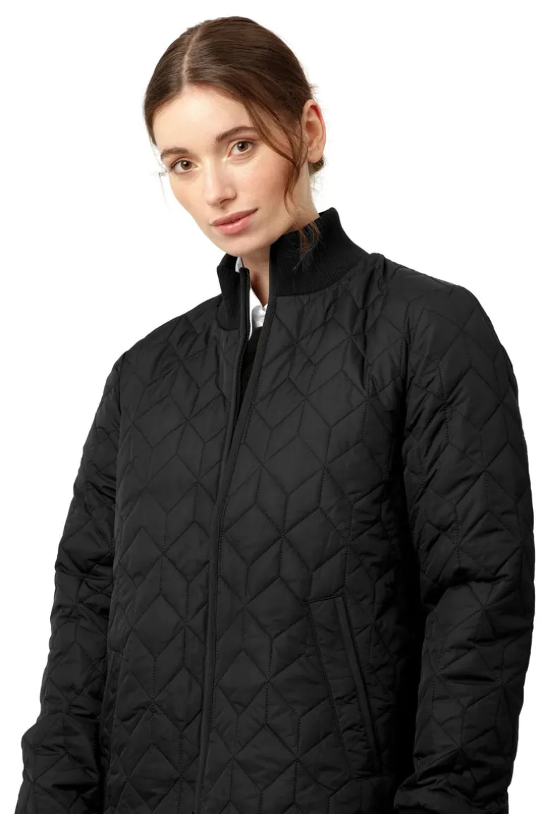 Ilse Jacobsen Art 40 Quilted Jacket Black