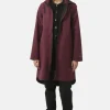 Ilse Jacobsen Rain 128 Raincoat Maroon Banner