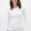 InWear Dagna Long Sleeve T-Shirt Pure White