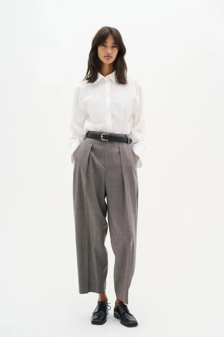 InWear Kahla Pleated Pants Brown