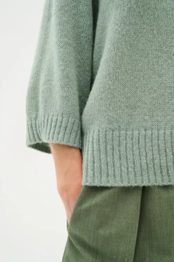 InWear Wakana Knit Pullover Desert Green