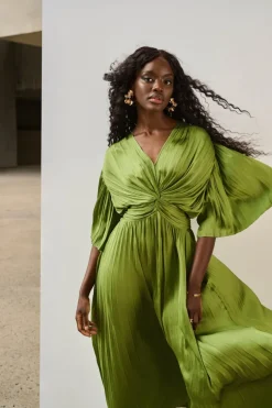 Joseph Ribkoff A-line Dress Greenery