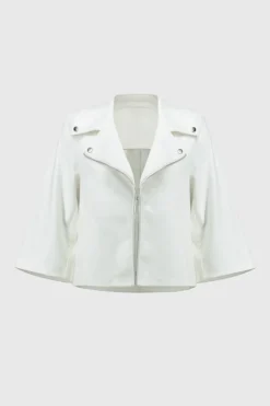 Joseph Ribkoff Faux Suede Jacket Vanilla
