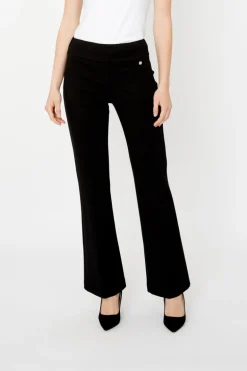 Joseph Ribkoff High Rise Straight Trousers Black