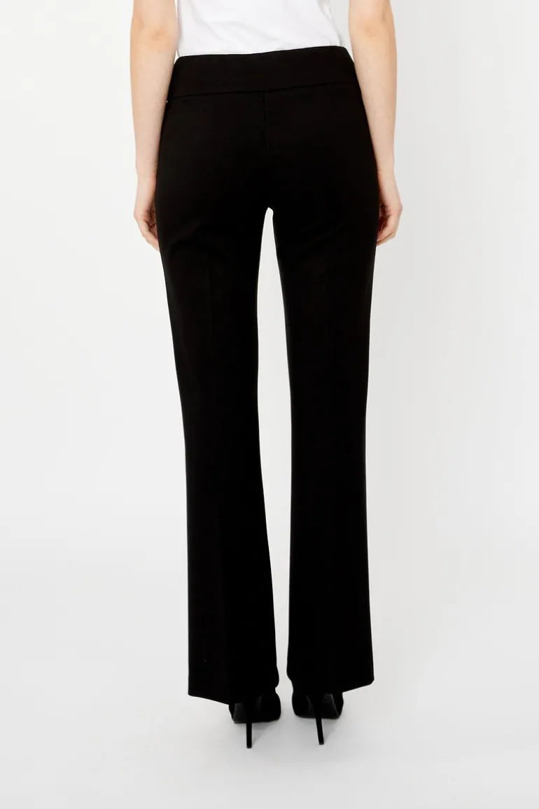 Joseph Ribkoff High Rise Straight Trousers Black