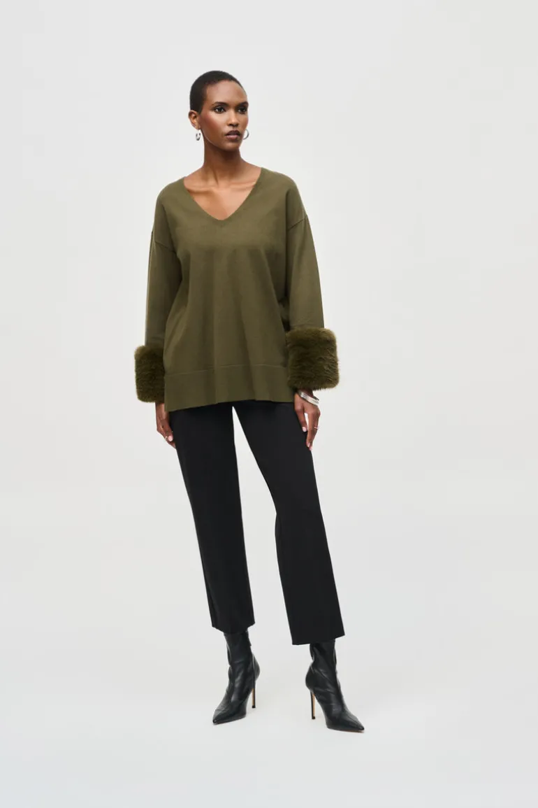 Joseph Ribkoff High Rise Trousers Black