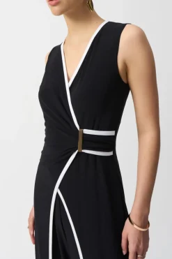 Joseph Ribkoff Jumpsuit Black/Vanilla