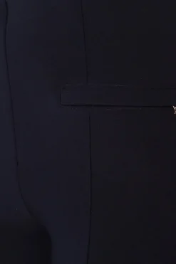 Joseph Ribkoff Navy Trouser With Zip Detail