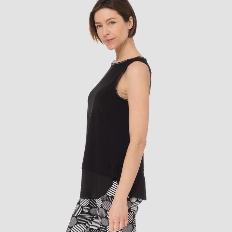 Joseph Ribkoff Sleeveless Black Cami
