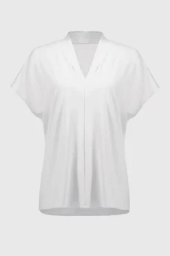 Joseph Ribkoff V-Neck Top Vanilla