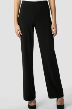 Joseph Ribkoff Wide Leg Black Trousers