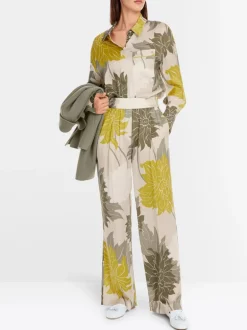 Marc Cain Blouse With Floral Pattern