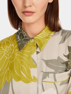 Marc Cain Blouse With Floral Pattern