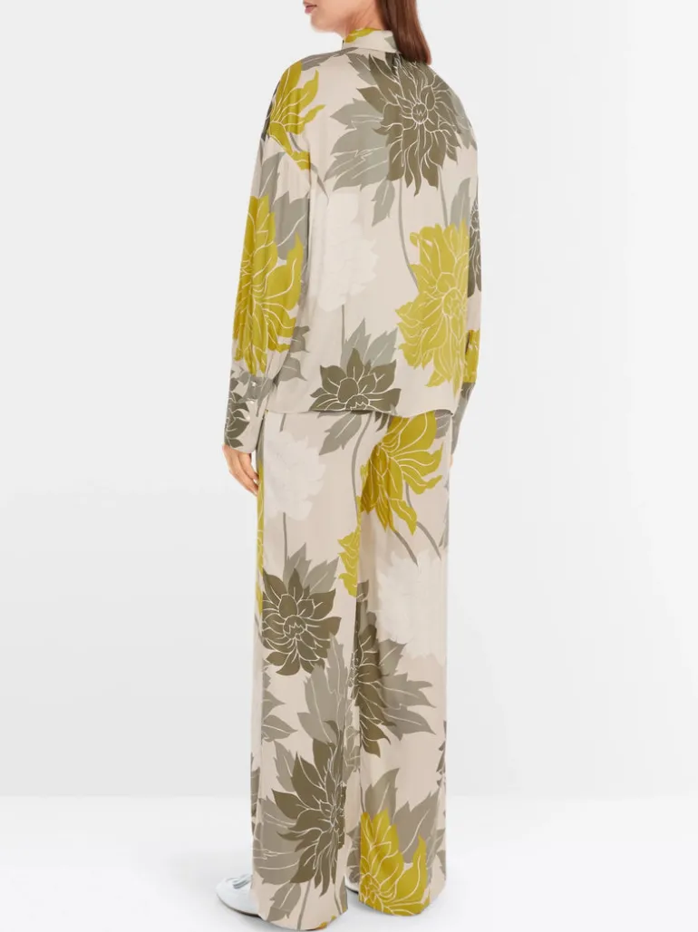 Marc Cain Blouse With Floral Pattern