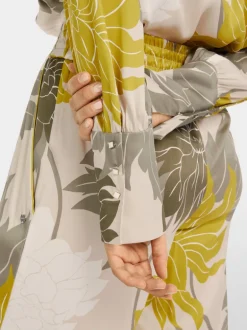 Marc Cain Blouse With Floral Pattern