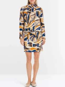 Marc Cain Jacket Abstract Pattern