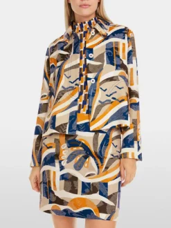 Marc Cain Jacket Abstract Pattern
