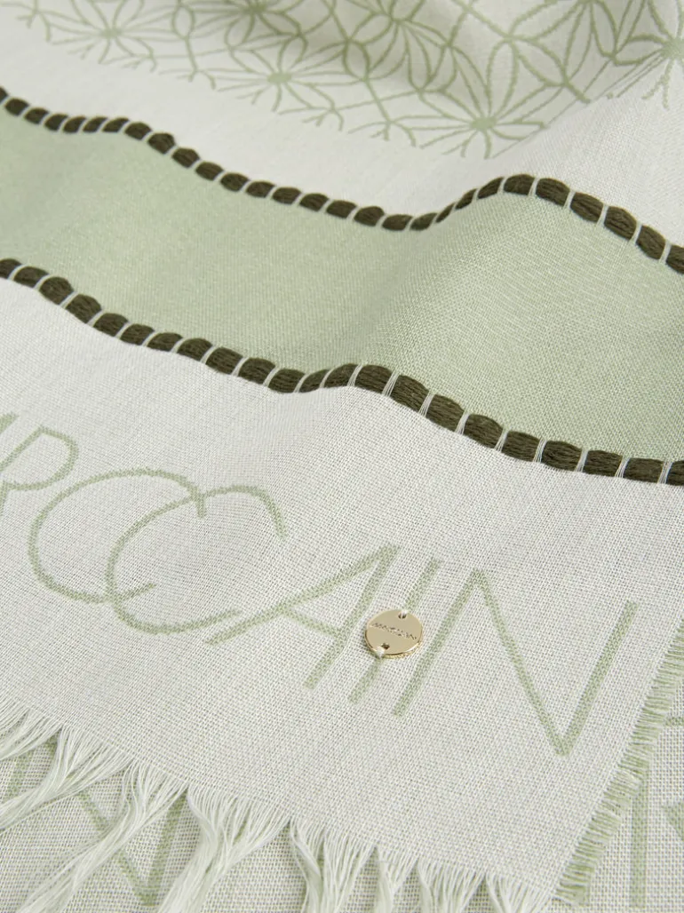 Marc Cain Scarf Abstract Floral Print