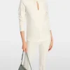 Marc Cain Top With Knot Detail Ecru