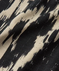 Masai Brooklyn High Neck Jersey Top Black Print