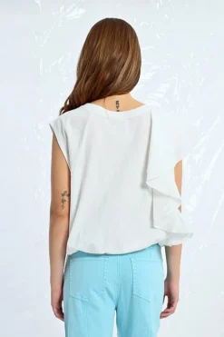 Molly Bracken Top White