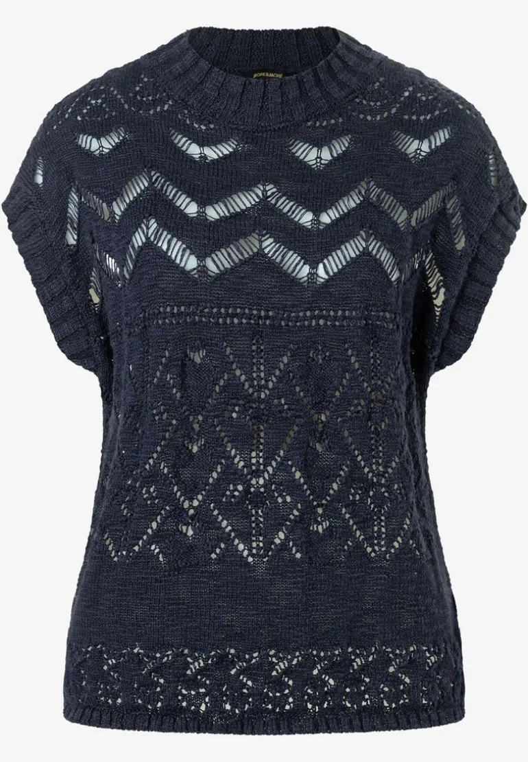 More & More Ajour Pullover Navy